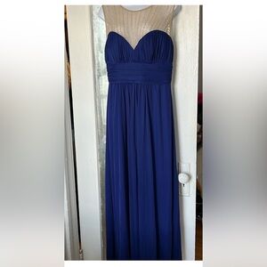 Elegant Blue Evening Gown